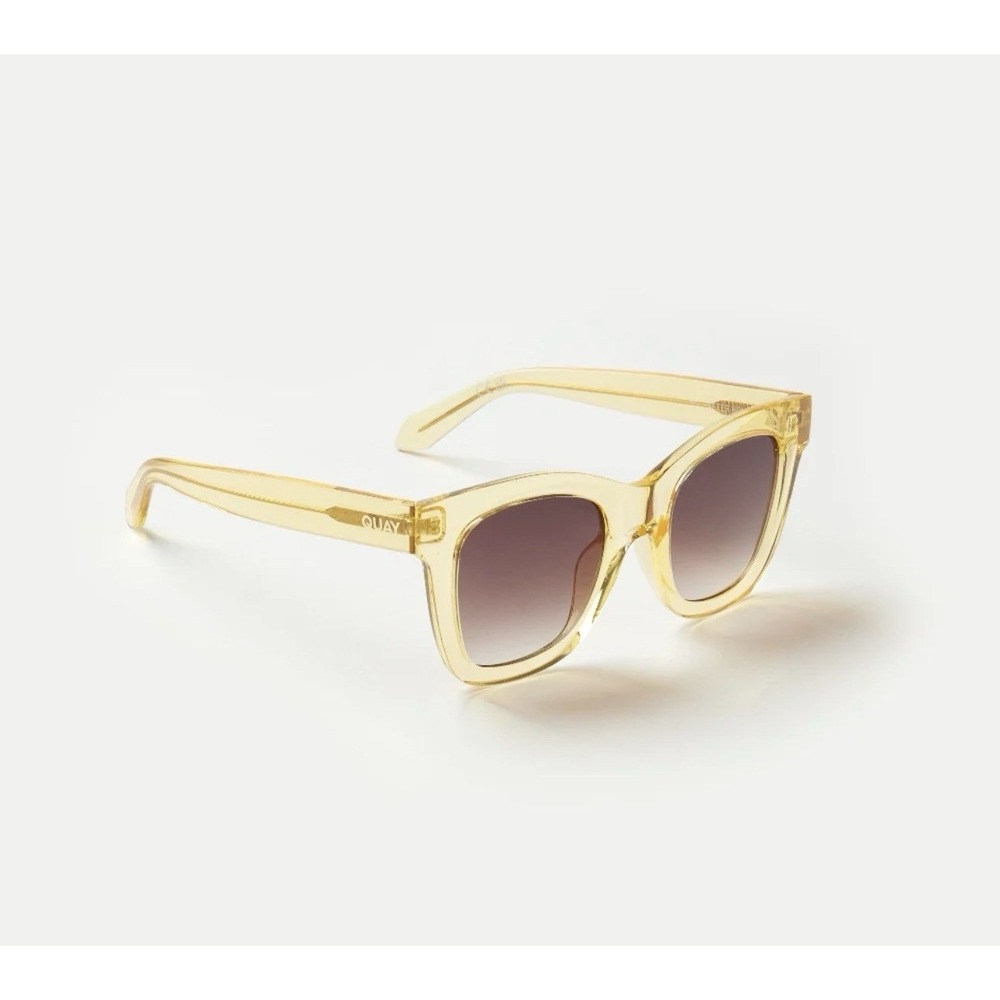 QUAY AFTER HOURS Light Yellow LENSES SUNGLASSES New